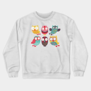 Happy owls Crewneck Sweatshirt